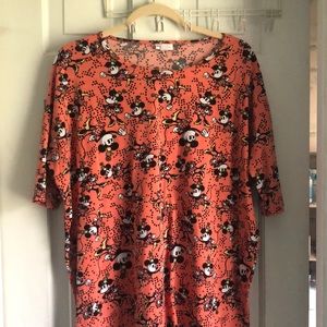 Lularoe Disney Irma Top size M feat. Classic Mickey Mouse